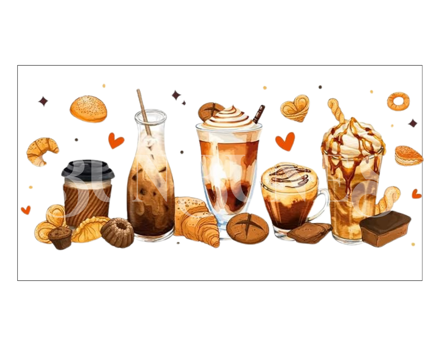 Design 9 coffe and late wrap (sublimation)