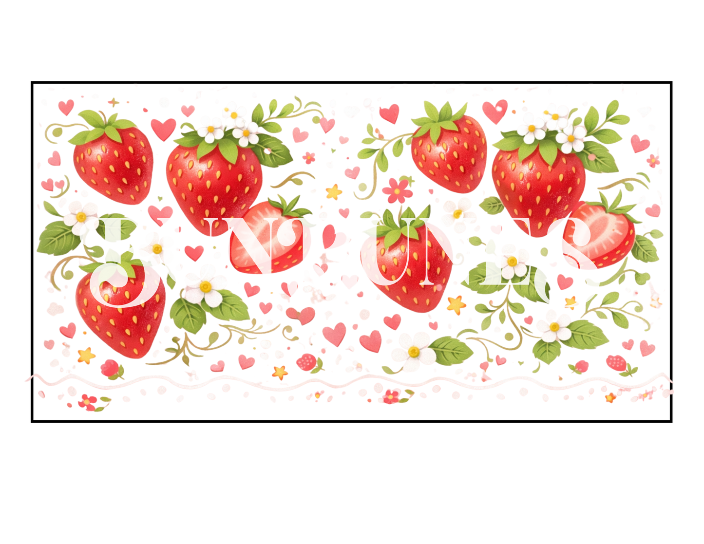 Design 3 Strawberry (sublimation)