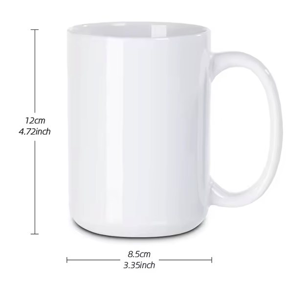 Customized 11 oz and 15 oz mugs, business logo mugs or bulk order mugs,