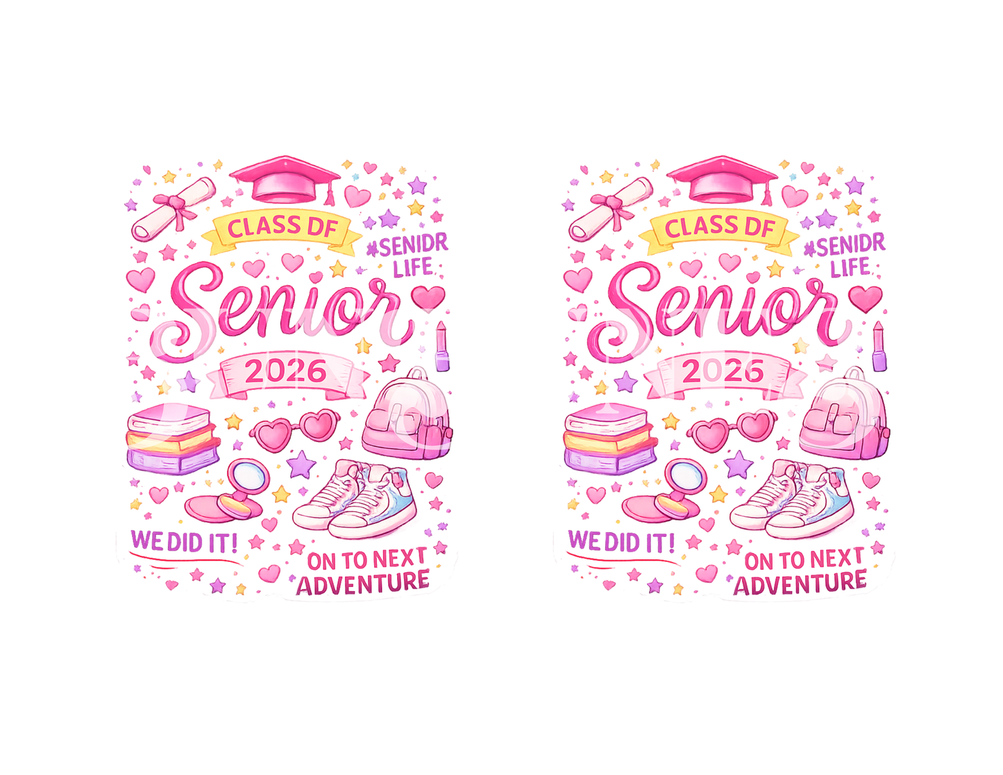 Design 7 Grads gift, Senior grads gift (sublimation)