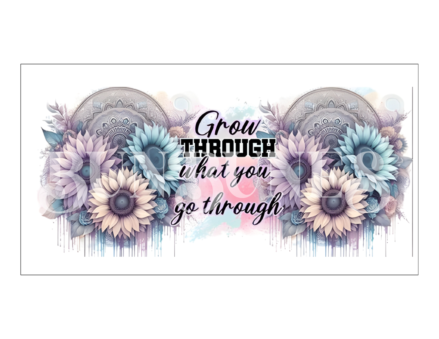 Design 48 grow through what you go though wrap (sublimation)