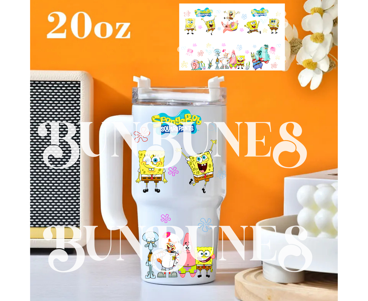 20 Oz Stainless steel Sponge double wall insulated tumbler