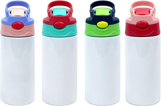 12 Oz Kids Water bottle with pop up lid