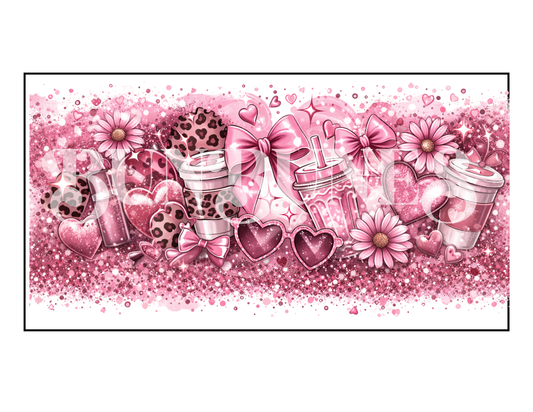 Design 5 pink boss coffee (sublimation)