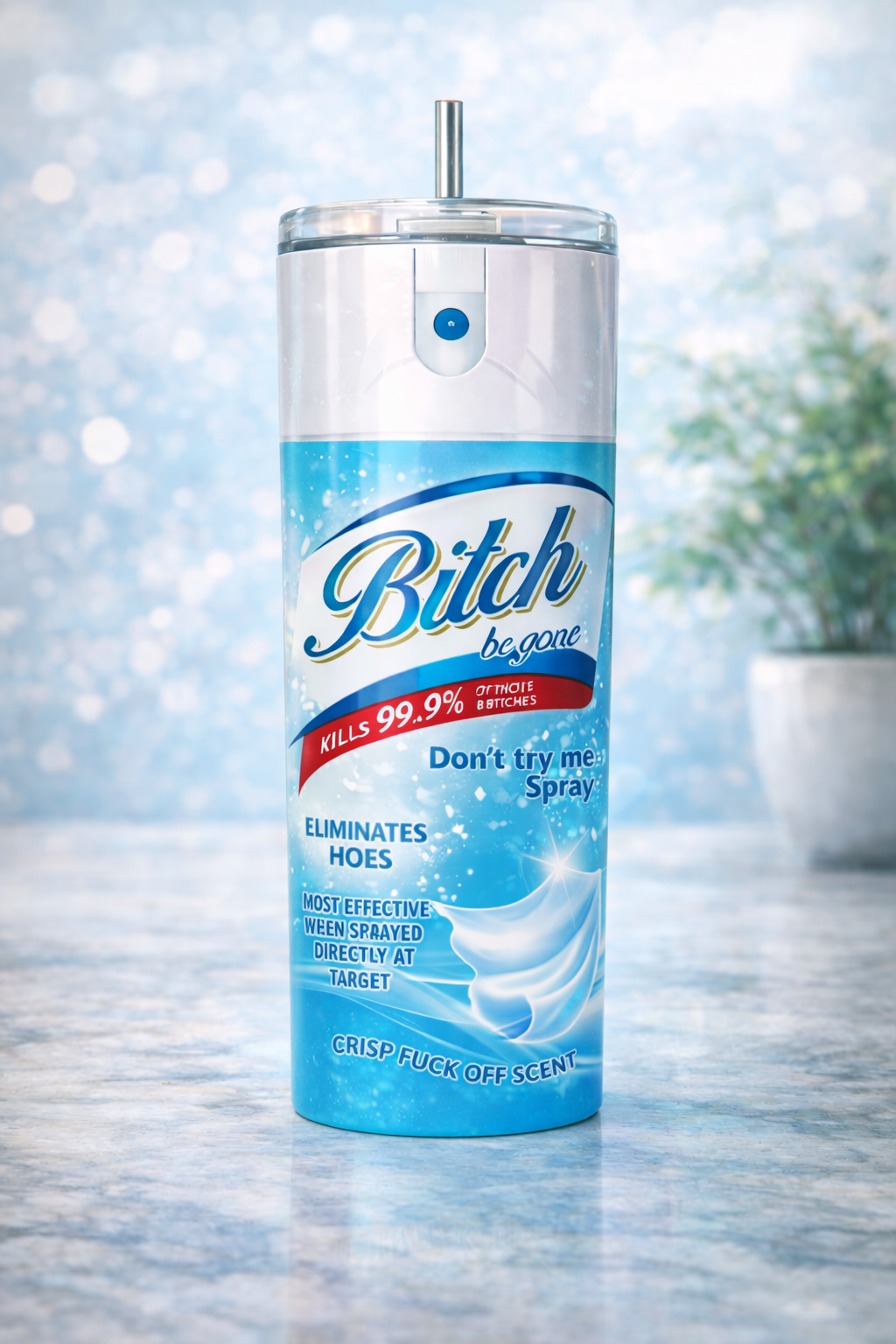 Bitch be gone 20 oz tumbler, Funny gift, Rude,