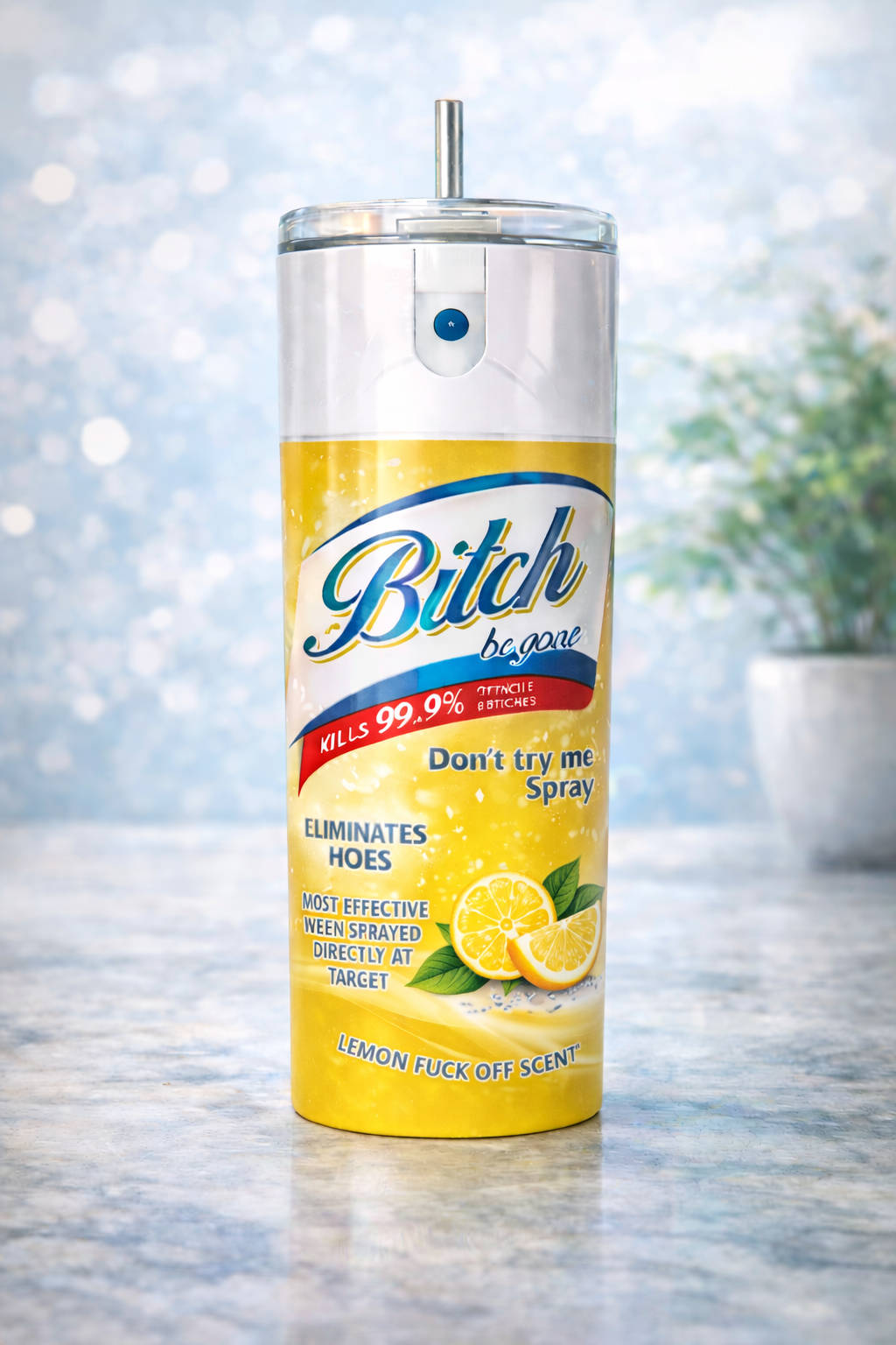 Bitch be gone 20 oz tumbler, Funny gift, Rude,