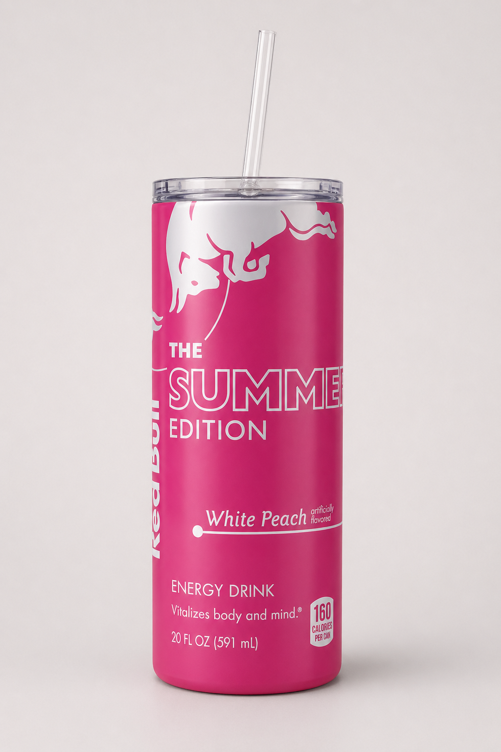 20 oz Energy drink tumbler, double wall insulated travel mug.