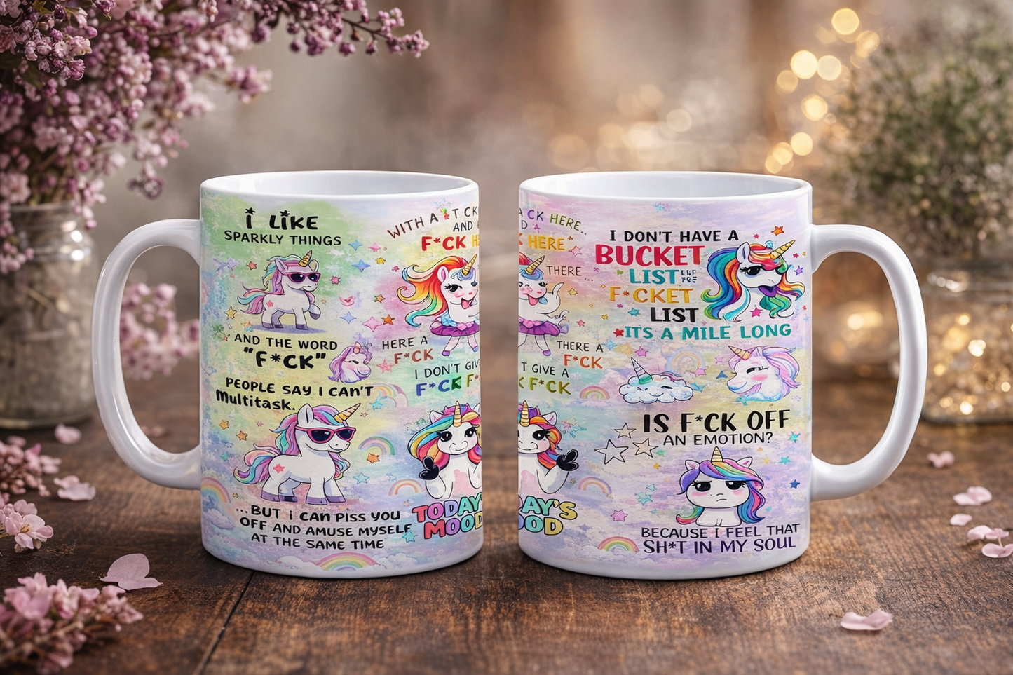 Sarcastic Mug , Popular 15oz and 11oz Funny Mug , Vulgar mug, fun , Funny Unicorn, Snarky