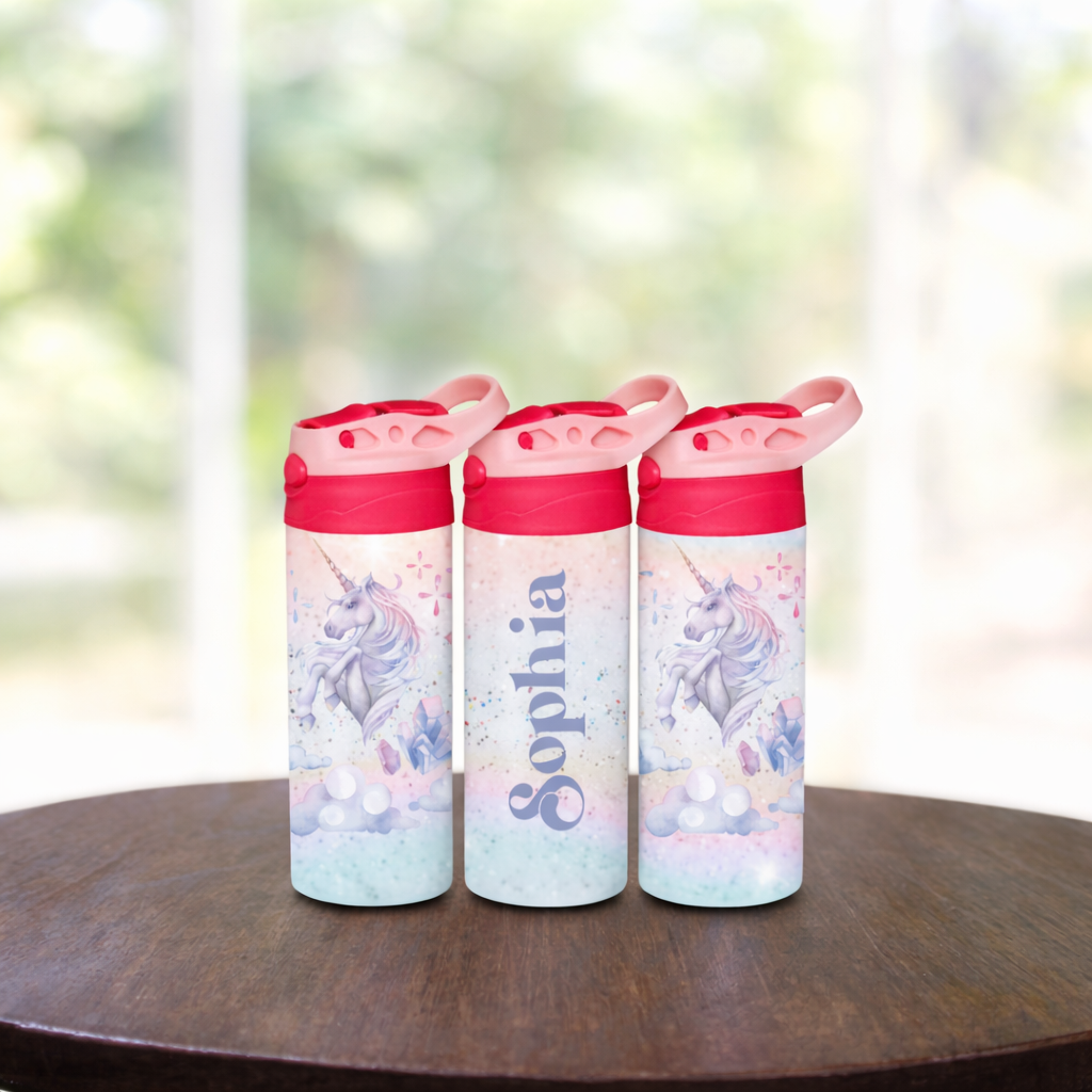 12 oz Kids tumbler, personalizable kids tumbler, water bottle,