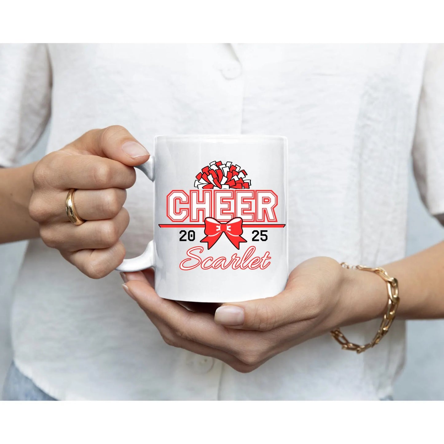 Personalized Cheerleading Tumbler: Senior Cheer Gift, Senior tumblers and mugs, Graduation gift