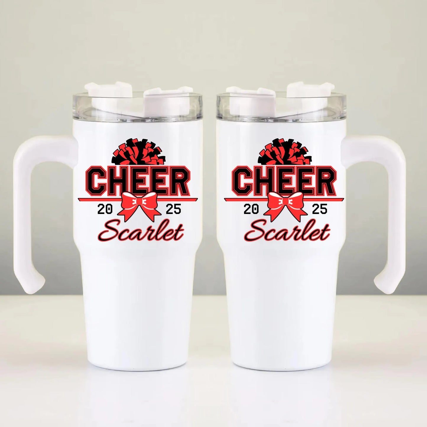 Personalized Cheerleading Tumbler: Senior Cheer Gift, Senior tumblers and mugs, Graduation gift