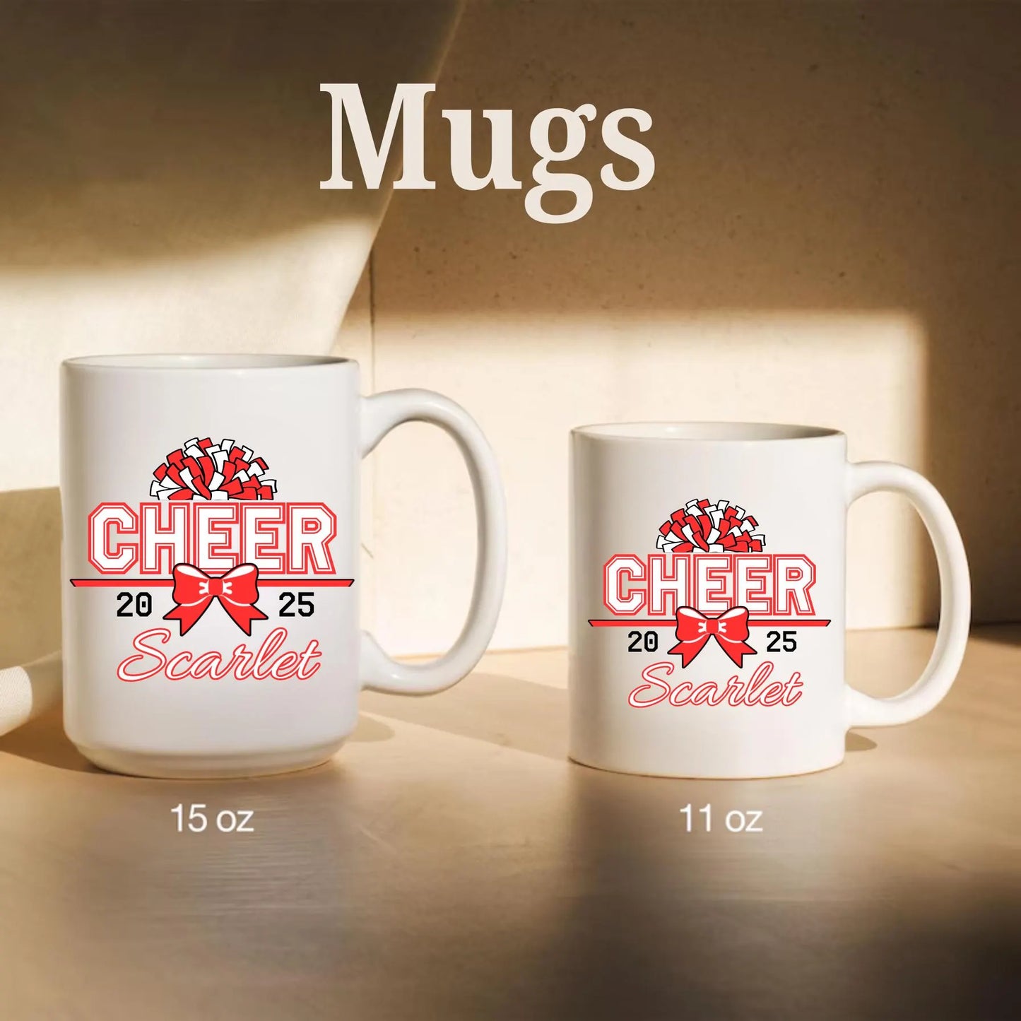 Personalized Cheerleading Tumbler: Senior Cheer Gift, Senior tumblers and mugs, Graduation gift
