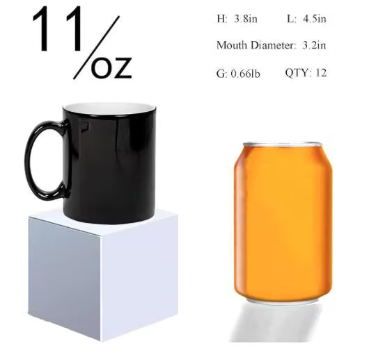 Barry Wood Meme 11 oz Mug: Heat-Activated Barry Wood Funny Rude Gift, White Elephant Gag Gift, Prank Novelty Gift, Color Changing Cup