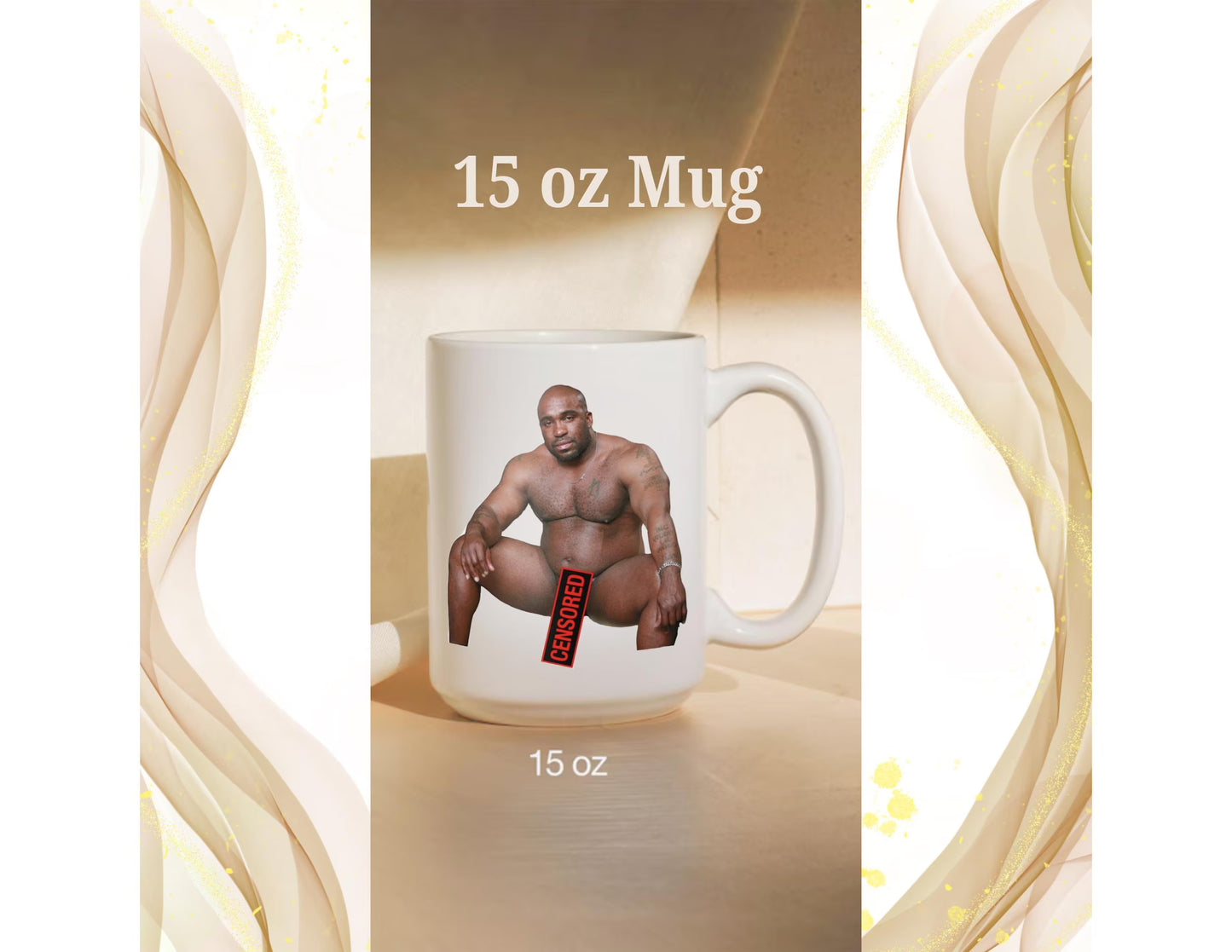 Barry Wood Meme 11 oz Mug: Heat-Activated Barry Wood Funny Rude Gift, White Elephant Gag Gift, Prank Novelty Gift, Color Changing Cup