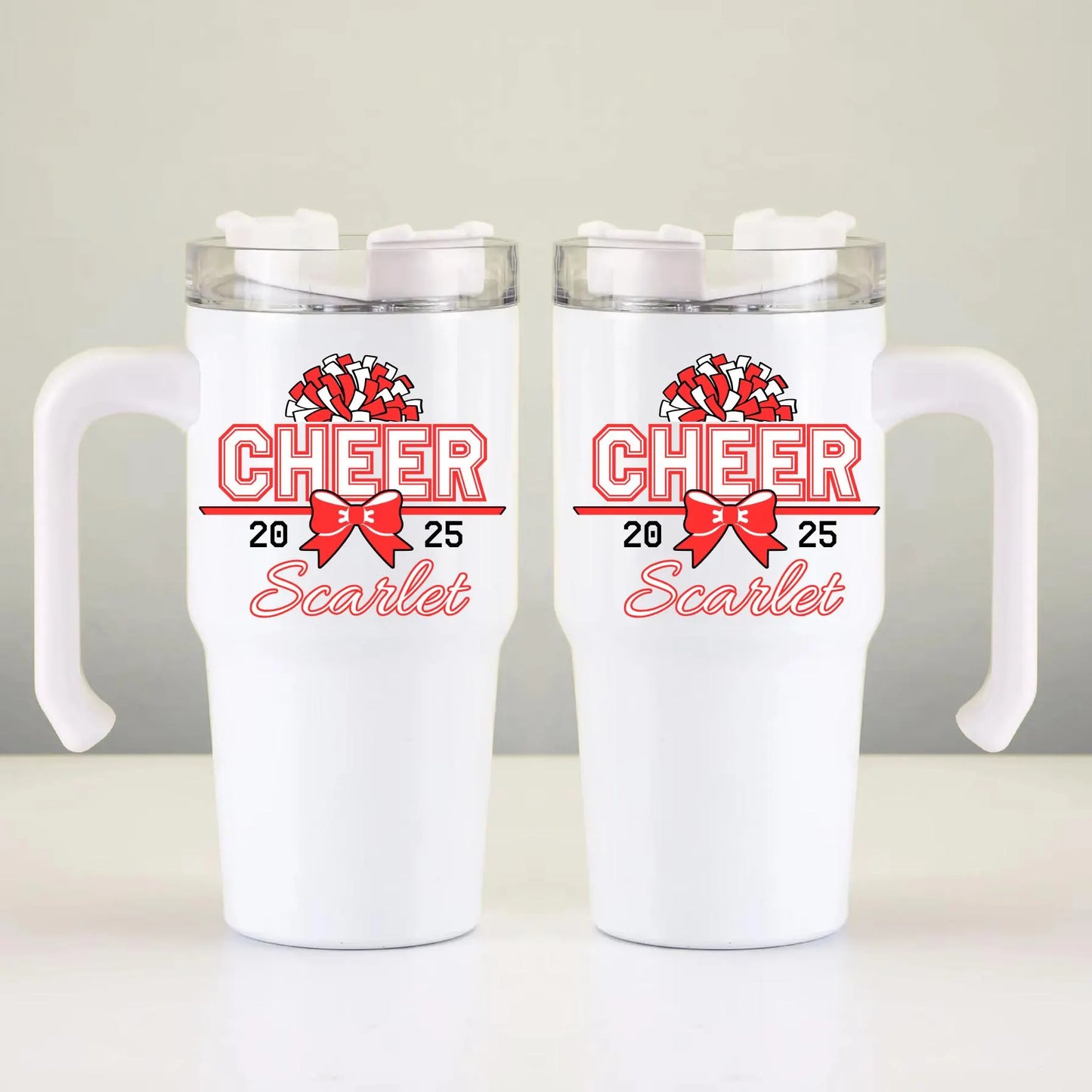 Personalized Cheerleading Tumbler: Senior Cheer Gift, Senior tumblers and mugs, Graduation gift